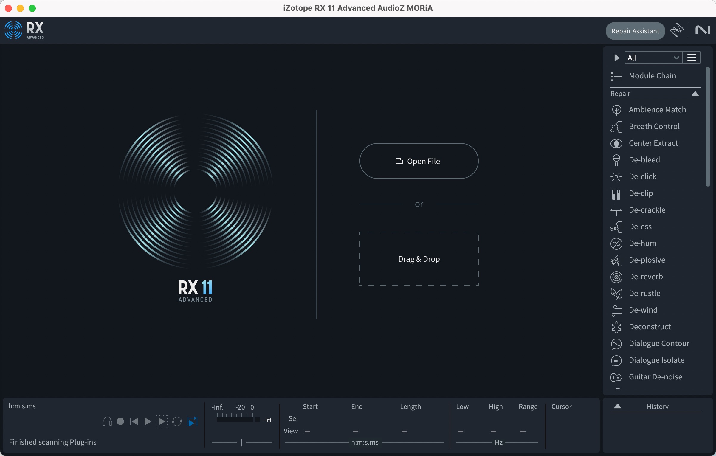 iZotope RX 11 Audio Editor Advanced for mac(音频降噪修复增强) v11.1.0 英文激活版