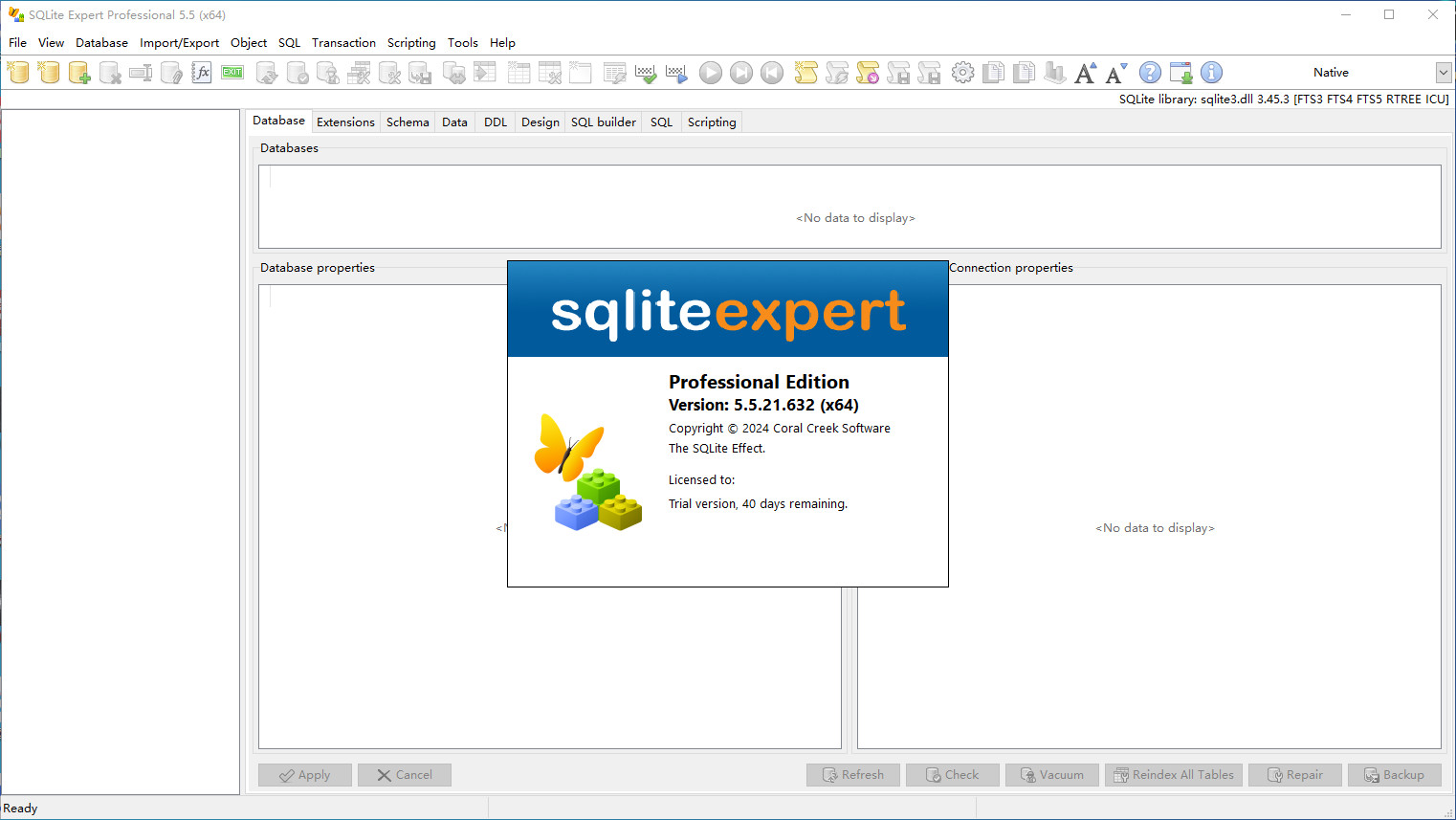 SQLite Expert Professional (数据库开发管理)v5.5.21.632 英文激活版