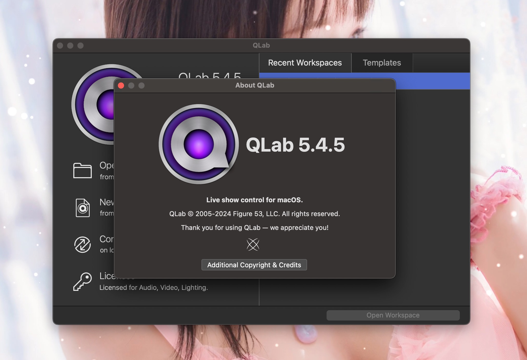 QLab Pro for Mac(音频剪辑软件) v5.4.6英文激活版